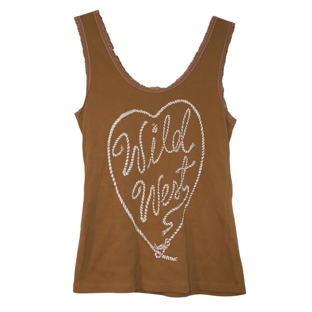 Bandit Brand Wild West Tank Top Western Graphic Festival Coachella Lightweight